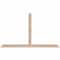 Ekena Millwork Portland Smooth Timber Gable Bracket, Douglas Fir, 72"W x 42"H x 3 1/2"D x 3 1/2"F, 14/12 Pitch GBW072X42X0404POR00SDF - alternate 1
